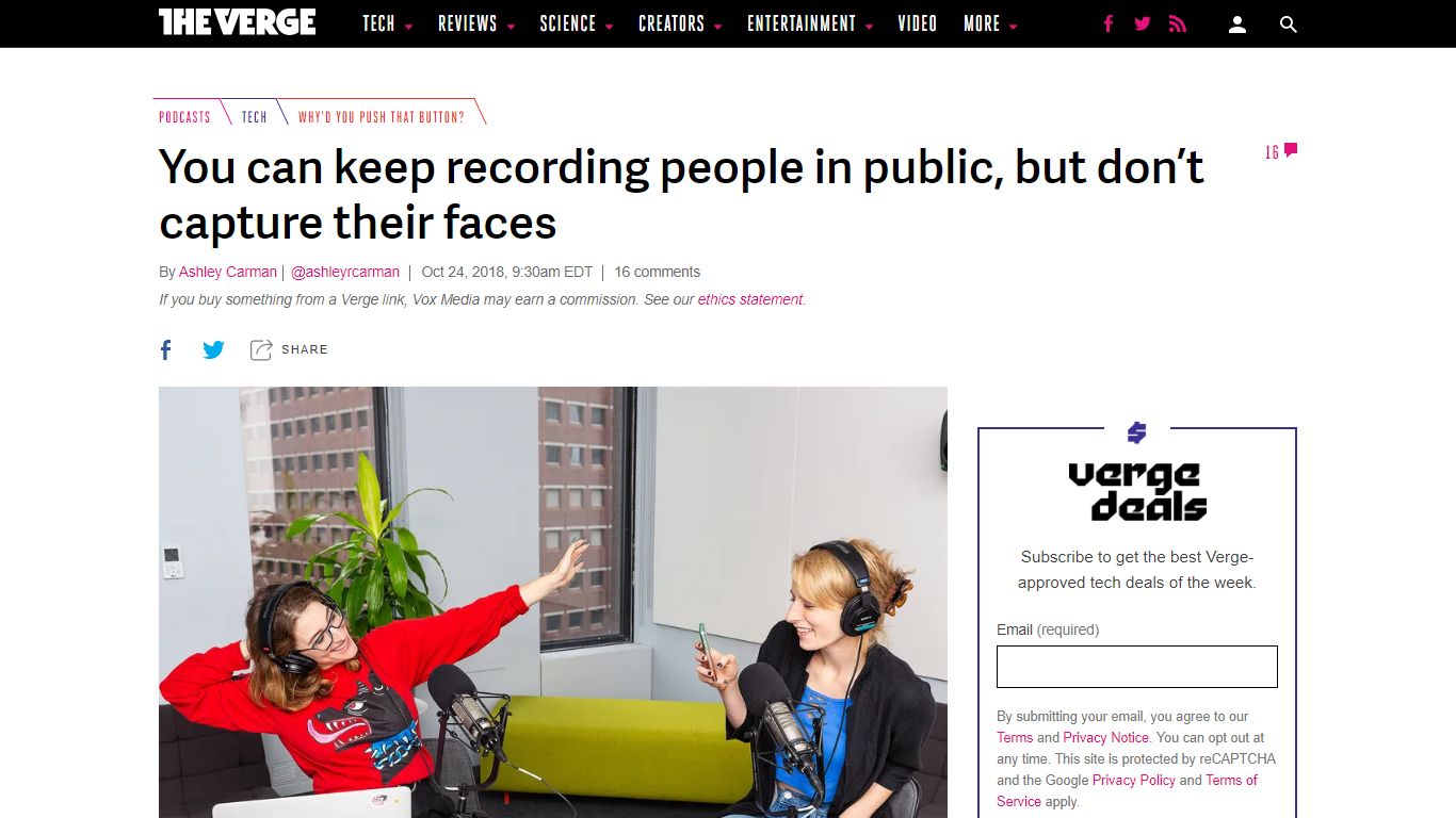 When is it okay to record someone in public? - The Verge